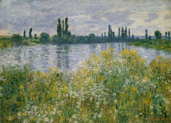 Banks of the Seine, Vétheuil by Claude Monet