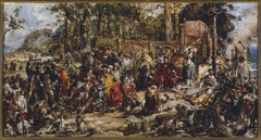 Baptism of Lithuania, from the series “History of Civilization in Poland” by Jan Matejko