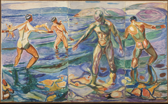 Bathing Men by Edvard Munch