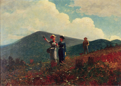 Beaver Mountain, Adirondacks; Minerva, New York by Winslow Homer