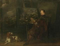 Bildnis des Marinemalers Andries van Aertvelt (Eertvelt) by Anthony van Dyck