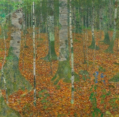 Birch Forest by Gustav Klimt