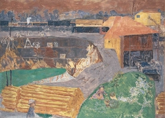 Braunkohlengrube by Pierre Bonnard