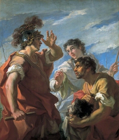 Caesar Before Alexandria by Giovanni Antonio Pellegrini