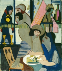 Cafe by Ernst Ludwig Kirchner