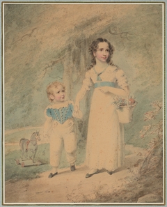 Children in the Park by Henry Inman