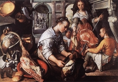 Christ in the House of Martha and Mary by Joachim Beuckelaer