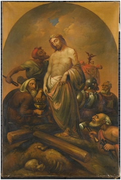 Christus op Golgotha by Otto de Boer