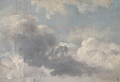 Cloud study by Johan Christian Dahl