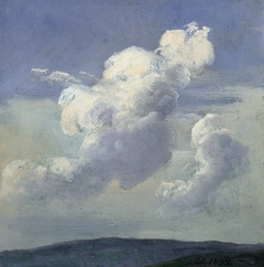 Cloud Study by Johan Christian Dahl