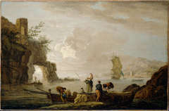 Coastal View by Claude-Joseph Vernet