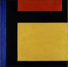 Contra-compositie X by Theo van Doesburg