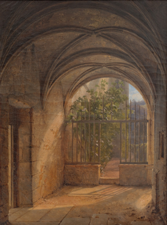 Convent Interior by François Fleury-Richard