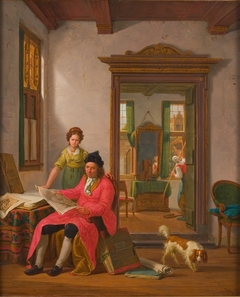 De kunstbeschouwing by Abraham van Strij