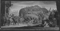 Der Weg nach Golgatha (Kopie nach) by Jacques Callot