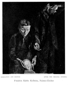 Desolation and despair by Käthe Kollwitz