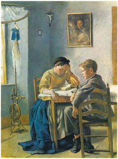 Die Geschwister by Hans Thoma