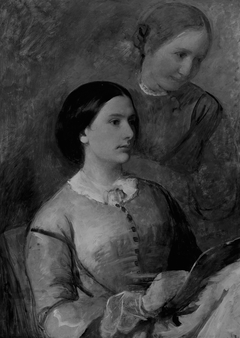 Double Portrait: Two Women by Anonymous