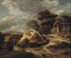 Dune landscape by Cornelis Gerritsz Decker