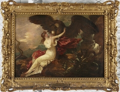 Eagle bringing cup to Psyche by Benjamin West