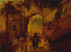 East Gateway, Patna by Sir Charles D'Oyly