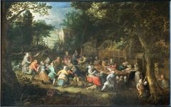 Eine Bauernkirmes by David Vinckboons