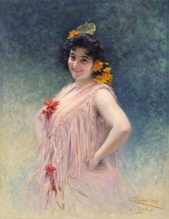 Emma Calvé as Carmen by Théobald Chartran