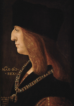 Emperor Maximilian I by Giovanni Ambrogio de Predis