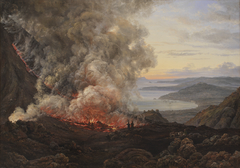 Eruption of the Volcano Vesuvius by Johan Christian Dahl