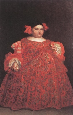 Eugenia Martinez Valleji, called La Monstrua by Juan Carreño de Miranda