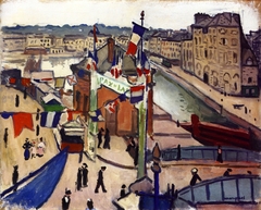 Fête nationale au Havre by Albert Marquet