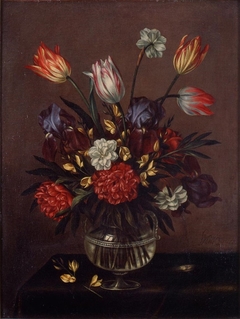 Flowers in a Vase by Antonio Ponce