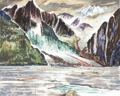 Foot of Glacier, Valdez, Alaska by Vernon Smith