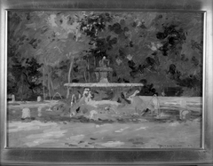 Fountain, Villa Borghese by Robert David Gauley