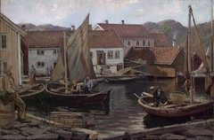 From Ävik near Svinør by Johan Martin Nielssen