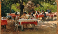 Frühstück in Karlsbad by Olga Wisinger-Florian