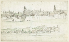 Gezicht op Blois by Unknown Artist