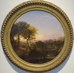 Green Mountain Scenery by Jasper Francis Cropsey