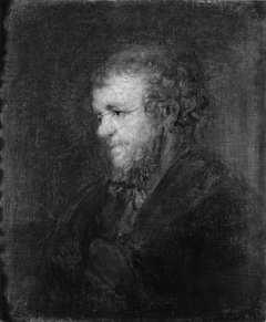 Head of an Old Man by Rembrandt