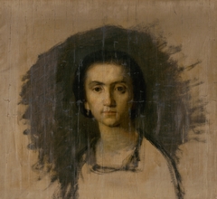 Head Study of a Woman by Leopold Horovitz