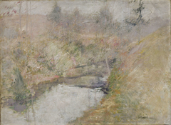 Hemlock Pool by John Henry Twachtman