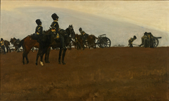 Het kanonschot by George Hendrik Breitner