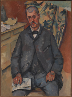 Homme assis (Seated Man) by Paul Cézanne