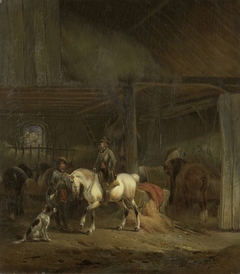 Horse Stable by Joseph Moerenhout