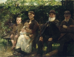 In a Dublin Park, Light and Shade by Walter Osborne