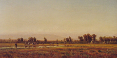 Indian Reservation by Worthington Whittredge