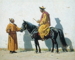 Kalmyk lama by Vasily Vereshchagin