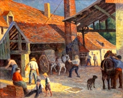 La Briqueterie by Maximilien Luce