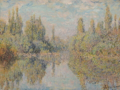 La Seine à Vetheuil by Claude Monet