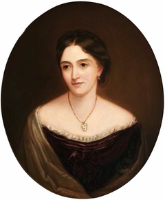 Lady Mary Catherine Sackville-West, Countess of Derby (d.1900) (after James Swinton) by Jane Hawkins